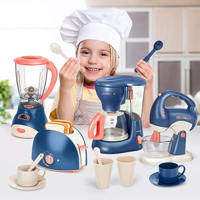 Kitchen Appliances Kids - Mini eletrodomésticos brinquedos de cozinha, conjunto