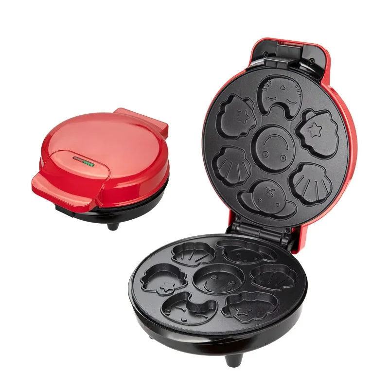 Electric Mini Waffle Maker for - Kitchen Appliances Kids avaliação e preço