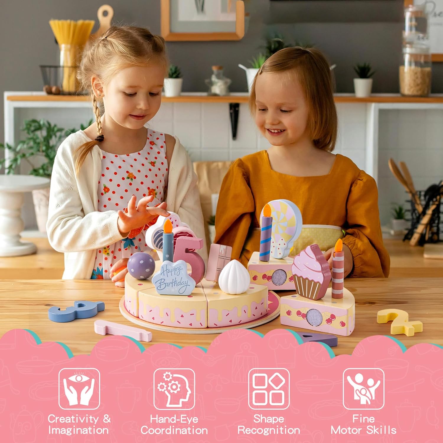 Real de madeira fingir jogar c - Kitchen Appliances Kids avaliação e preço
